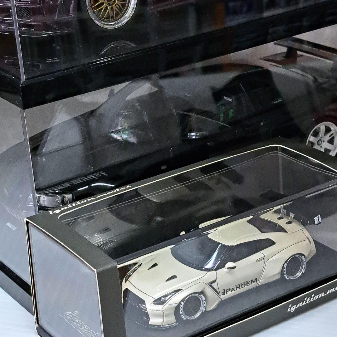 イグニッションモデル 1/43 PANDEM R35 GT-R パールホワイト