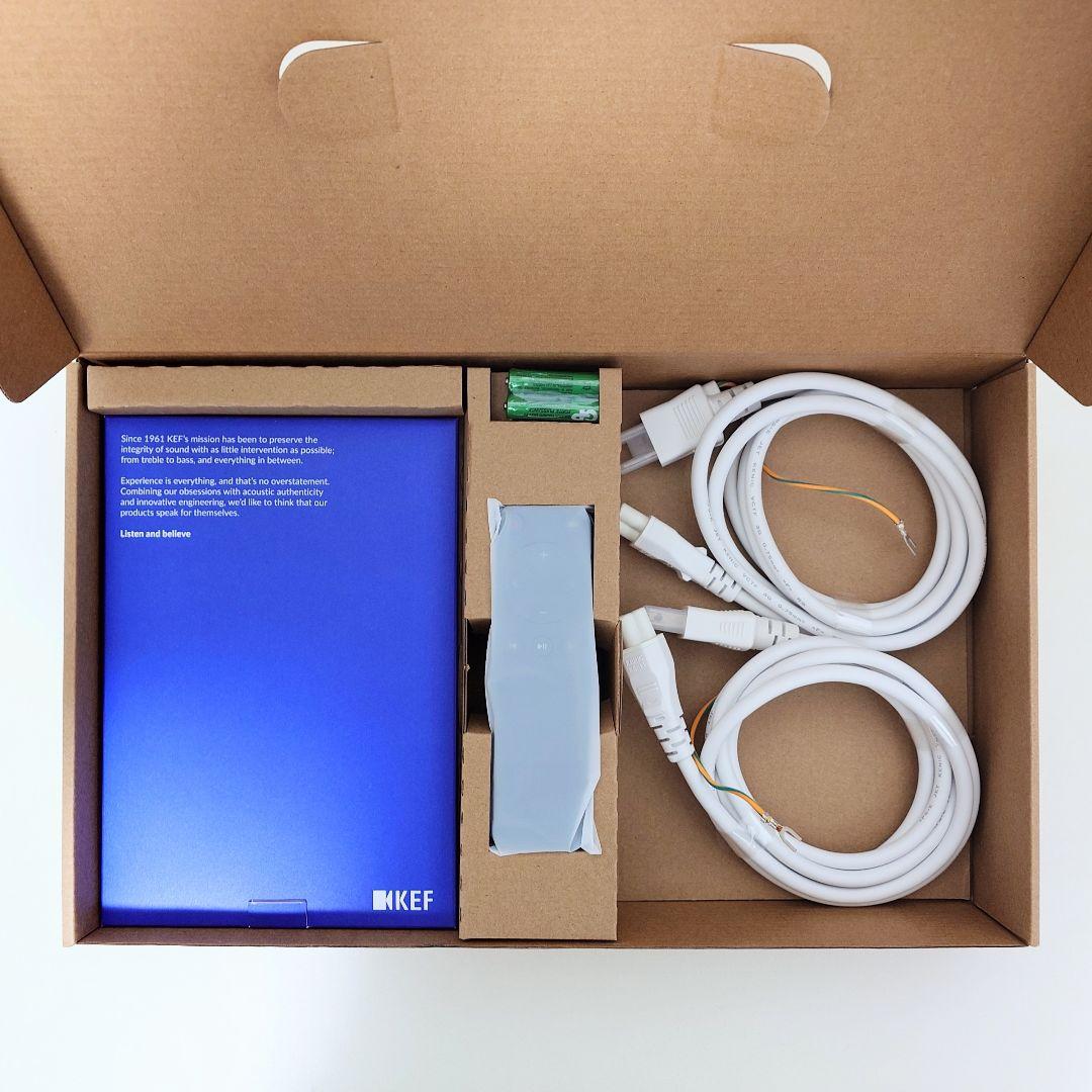 KEF LSX II ワイヤレスHiFiスピーカー ミネラルホワイト