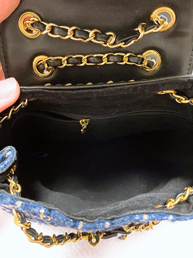 【非売品】CHANEL ビューティーノベルティ ツイード バッグ リュック