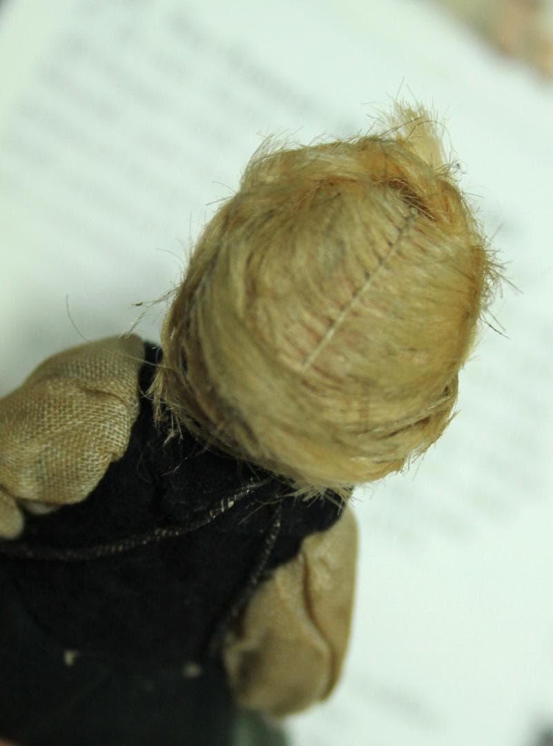 オリジナルコンディション 可愛いミニョネット　ビスクドール　ドイツ ドールハウス