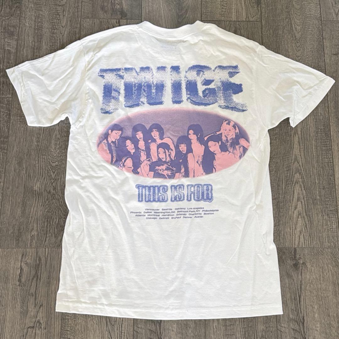 TWICE this is for アメリカ公演 限定Tシャツ Lサイズ