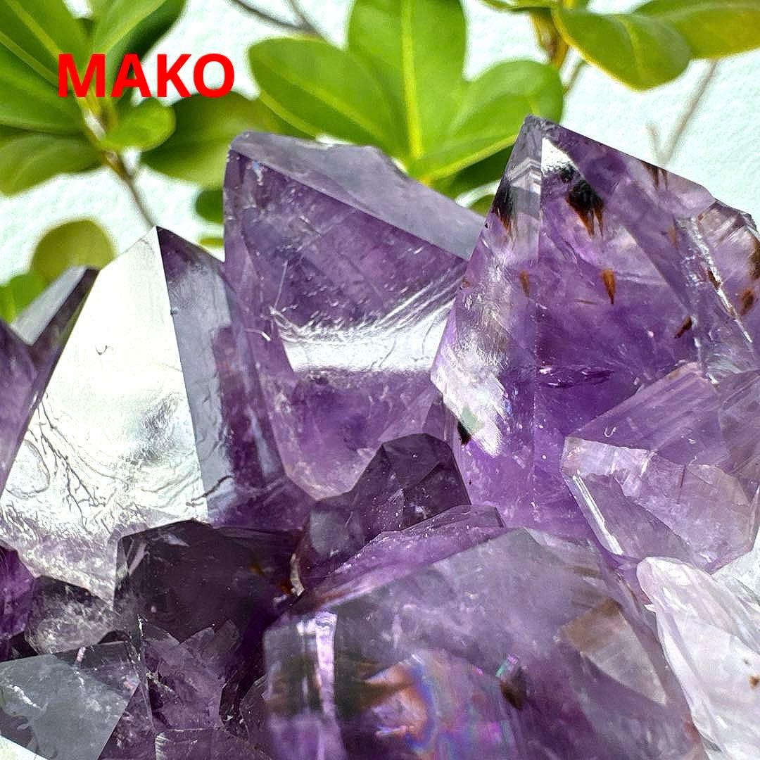 M1852☆アメジストクラスター1.3Kg☆天然石　原石☆N51201