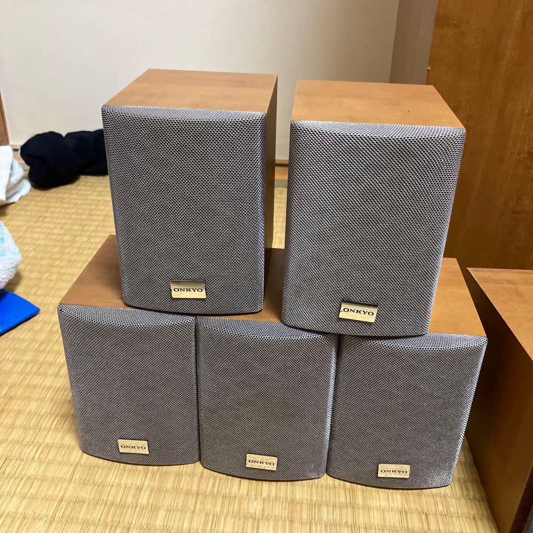 ONKYO 5.1chサラウンドスピーカーセット　PR-155 SWA-155他