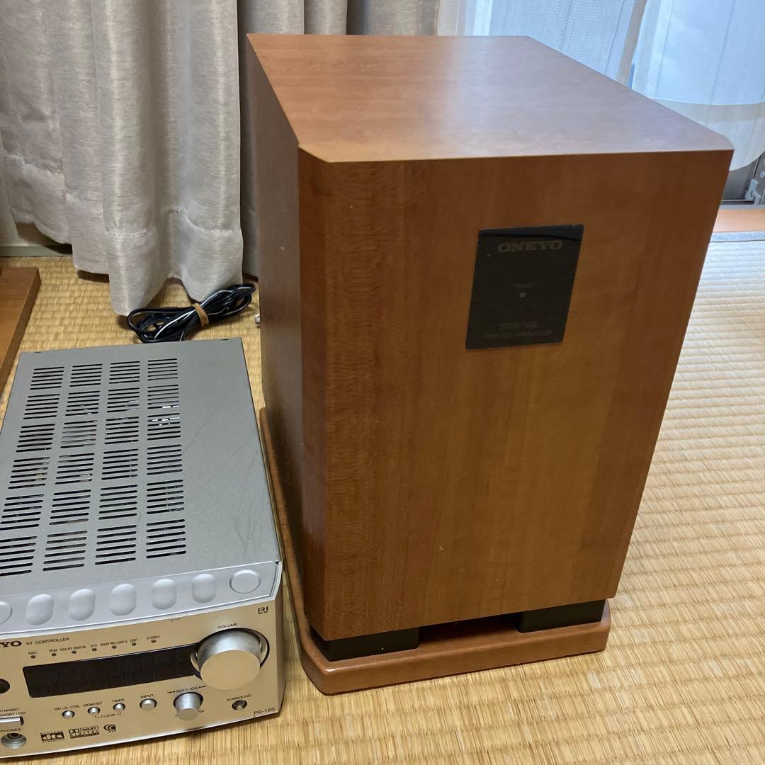 ONKYO 5.1chサラウンドスピーカーセット　PR-155 SWA-155他