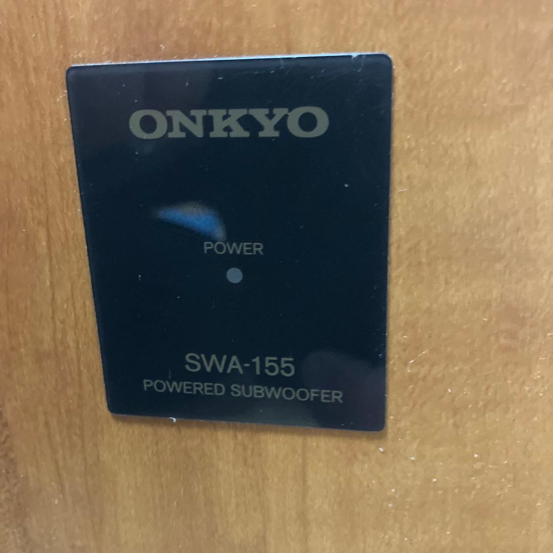 ONKYO 5.1chサラウンドスピーカーセット　PR-155 SWA-155他