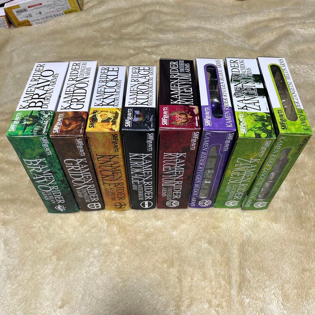 仮面ライダー鎧武②ガイムフィギュアーツ 8体セットS.H.Figuarts極美品