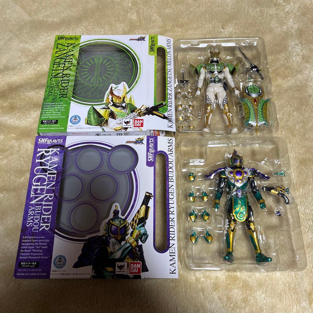 仮面ライダー鎧武②ガイムフィギュアーツ 8体セットS.H.Figuarts極美品