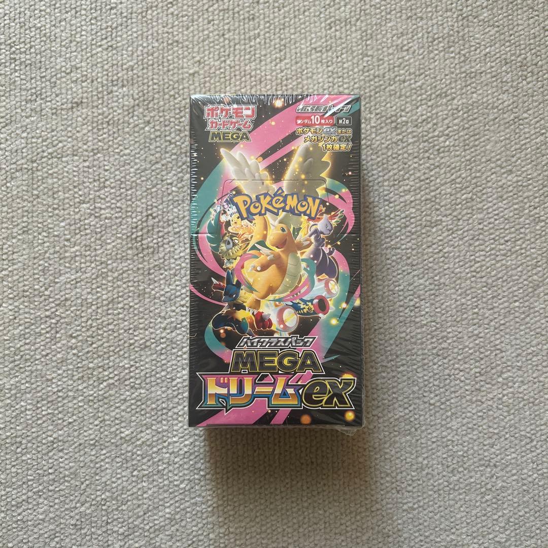ポケカ MEGAドリームex 未開封BOX シュリンク付き