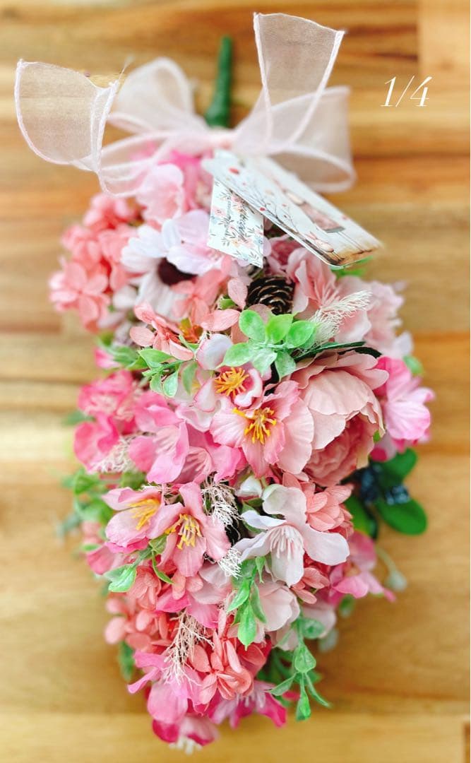 ꕤ*.゜さくら スワッグ ꕤ*.゜⭐4個セット 約35cm✗17cm