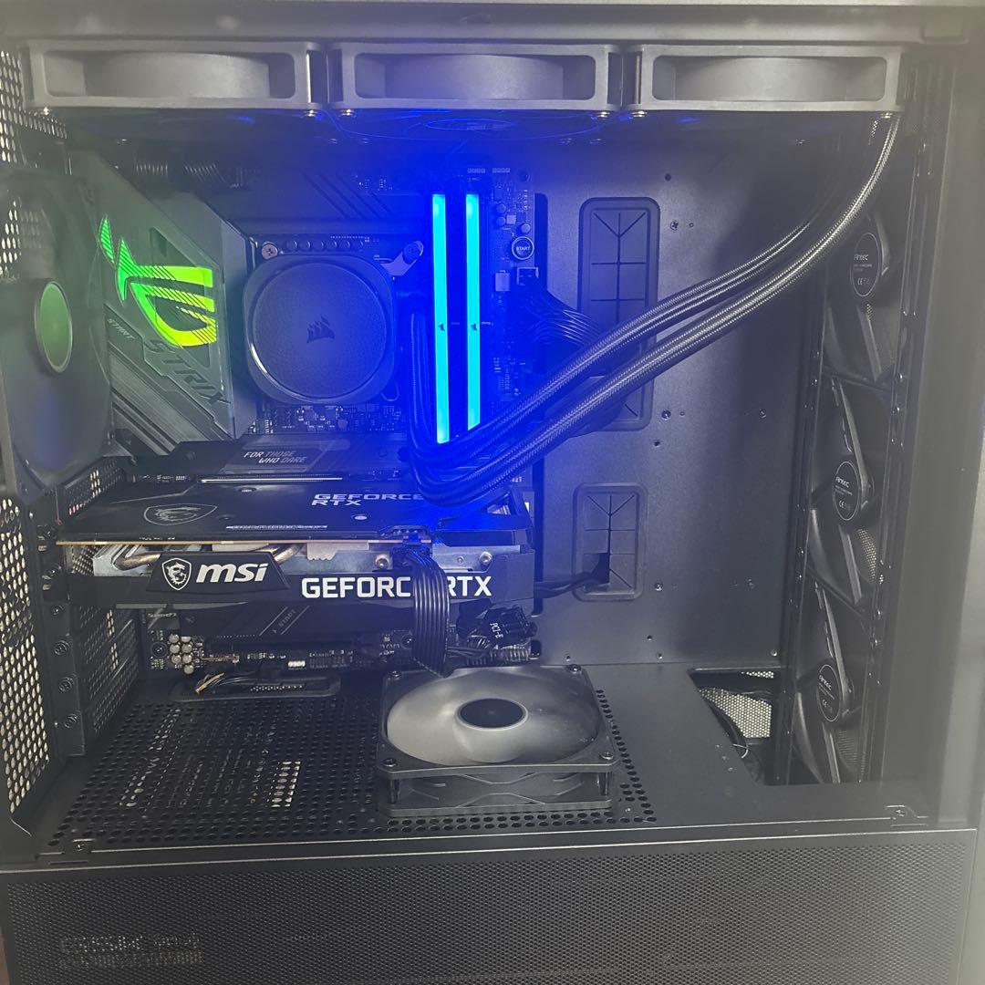 PCケース(自作PC用) Pc I9 14900kf DDR532GB RTX 3060 SSD 1T