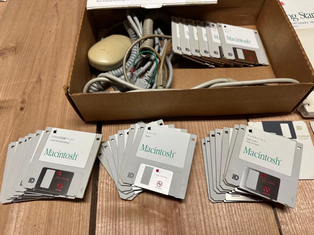 Apple アクセサリーキット フロッピーディスク付き