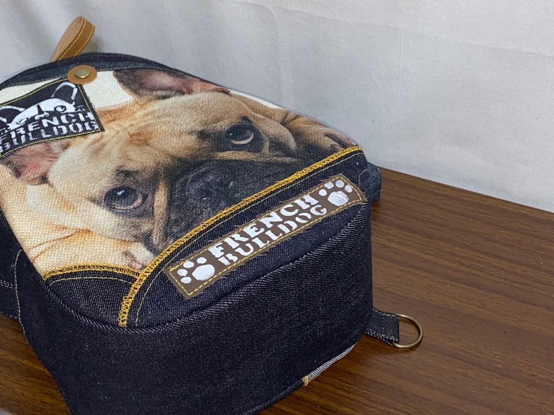 ☆岡山デニム☆フレブル☆ステンシル♪リュックorワンショルダーバッグ