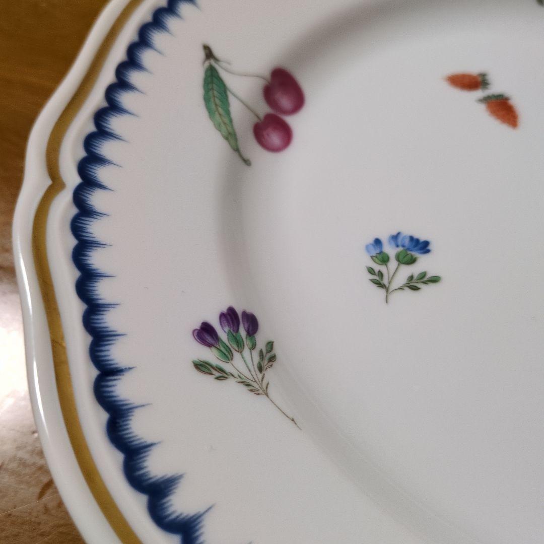 リチャードジノリ　イタリアンフルーツ　プレート　食器　24センチ 6枚