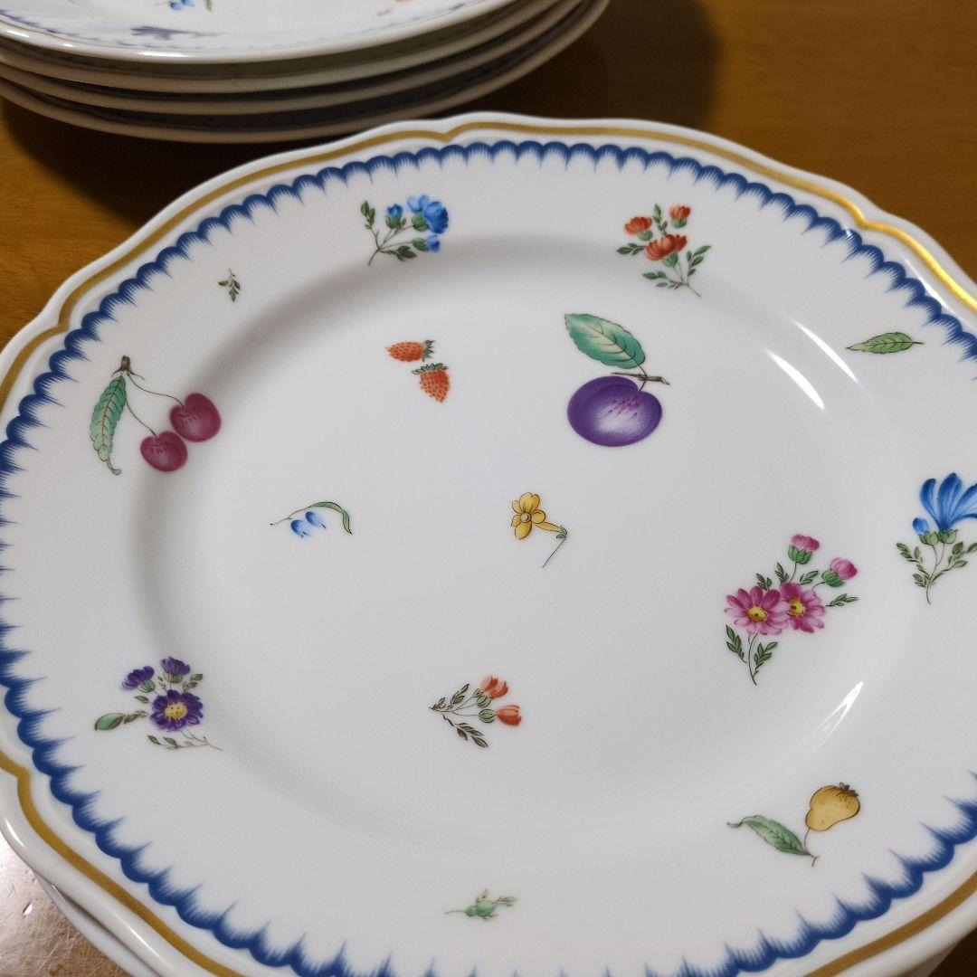 リチャードジノリ　イタリアンフルーツ　プレート　食器　24センチ 6枚