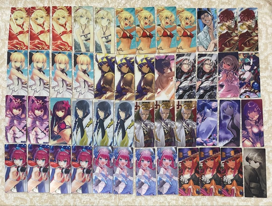 FGO 最終再臨展 編成画面風カード クリアカード