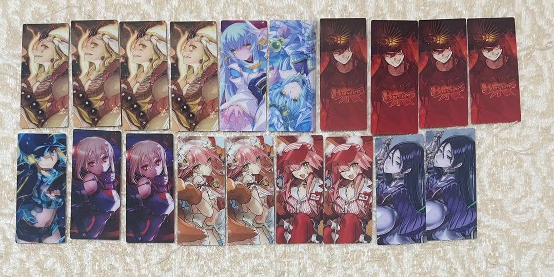 FGO 最終再臨展 編成画面風カード クリアカード