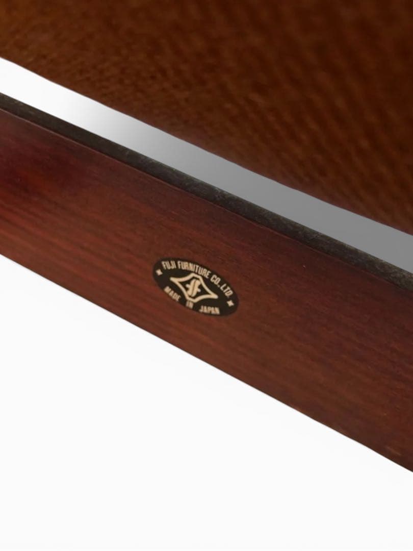 719 フジファニチア AGIO アージオ モダン 本革チェア　富士　ソファ　茶