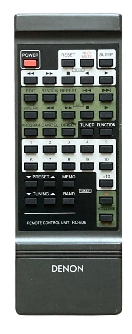 ★動作品★DENON F07シリーズ AMP.CD.TUNER＋リモコン