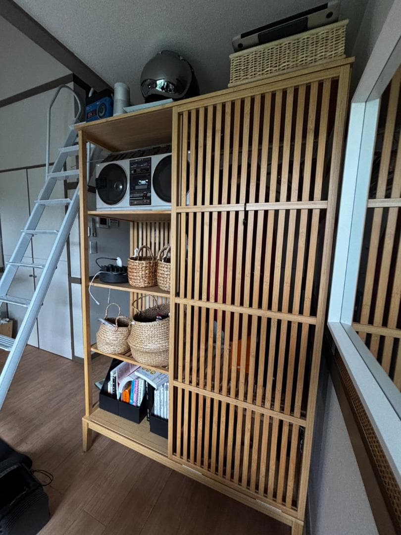 【解体配送】IKEA NORDKISA ワードローブ 間仕切り収納／引取OK