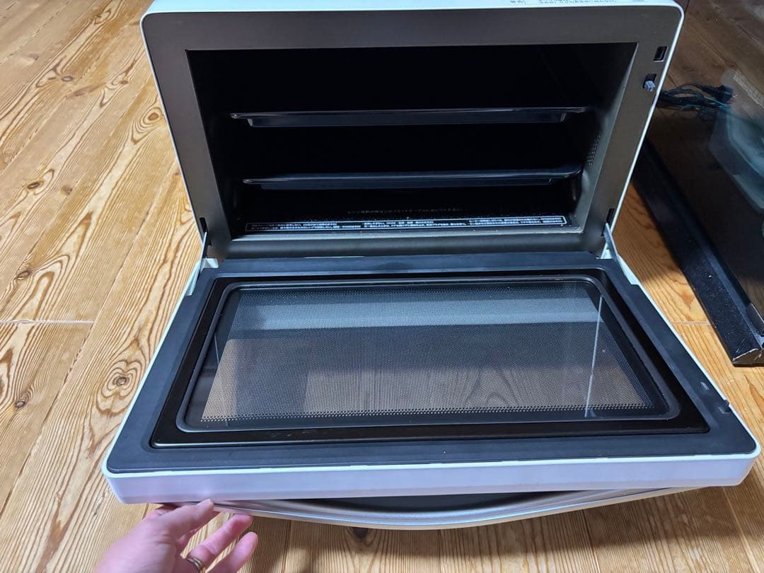 【ジャンク】SHARP オーブンレンジ RE-S1000 ホワイト