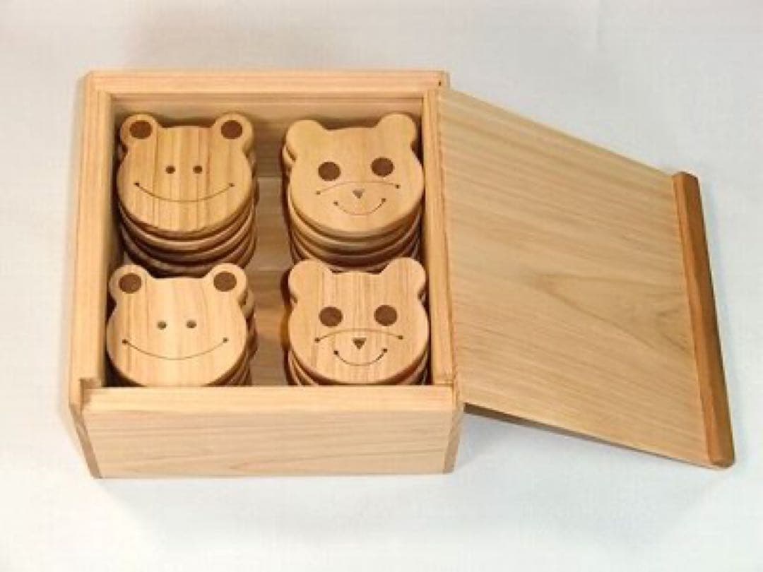 けいかお　木のおもちゃ　メモリーゲーム　神経衰弱　知育玩具