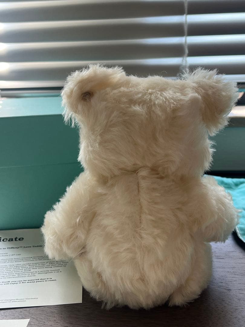 極美品 ティファニーシュタイフ テディベア Tiffany ベア 2018