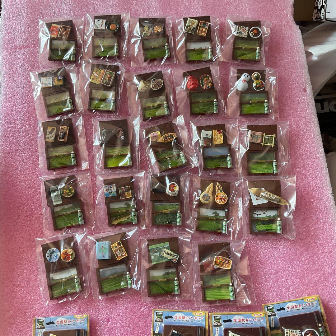 大量64個★全国駅弁フィギュア　フルコンプ24個他