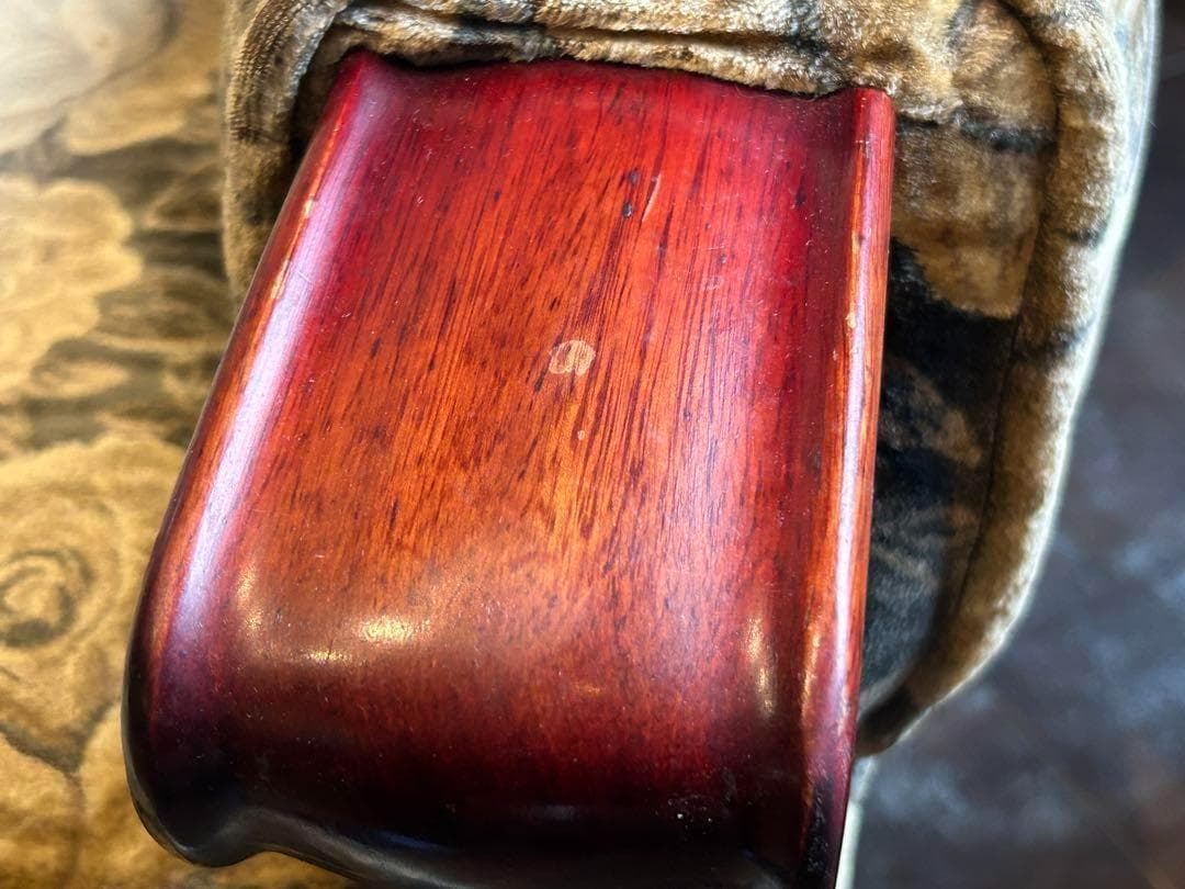 右側　金華山織　ベロア生地　ヴィンテージ　ソファ　アンティーク　レトロ　IZ