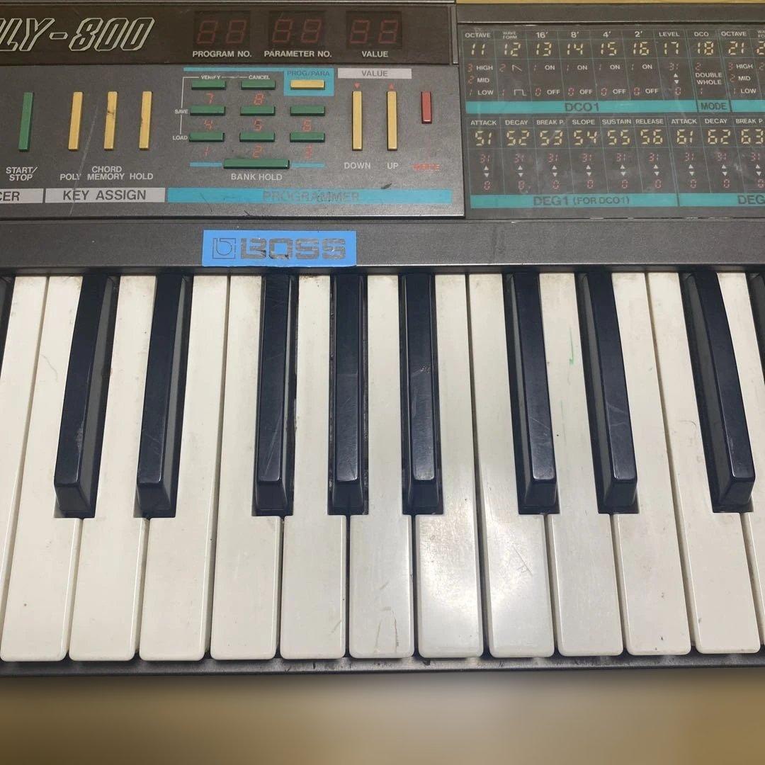 【ジャンク】KORG POLY-800 シンセサイザー 61鍵
