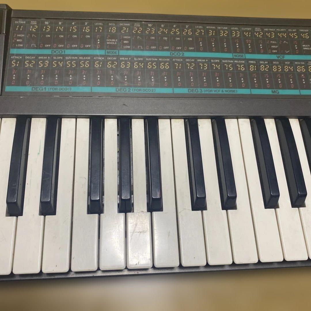 【ジャンク】KORG POLY-800 シンセサイザー 61鍵