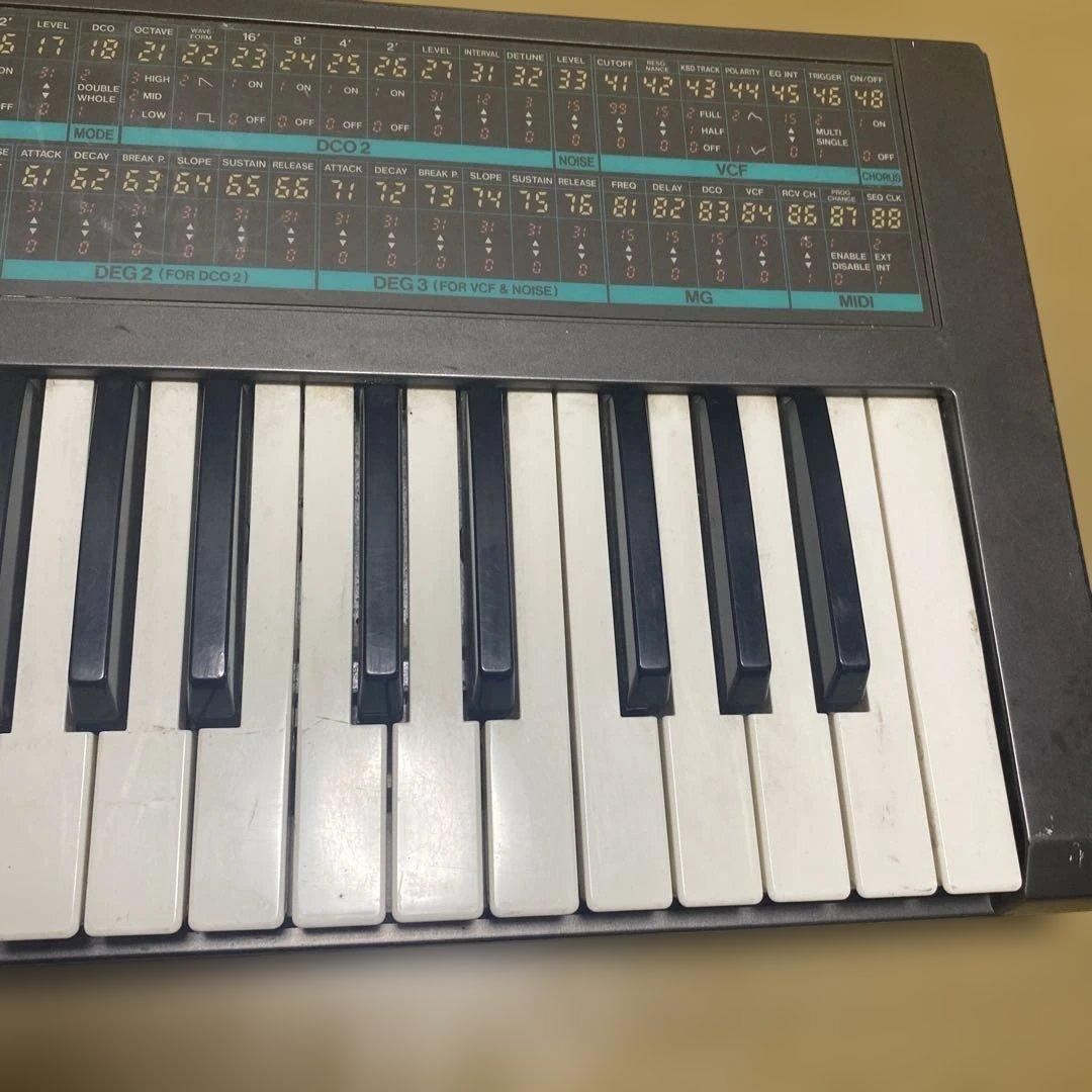 【ジャンク】KORG POLY-800 シンセサイザー 61鍵