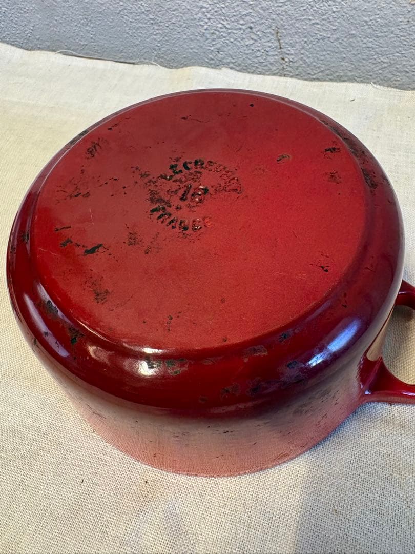 Le Creuset ル・クルーゼ　ココット・ロンド　18cm チェリーレッド