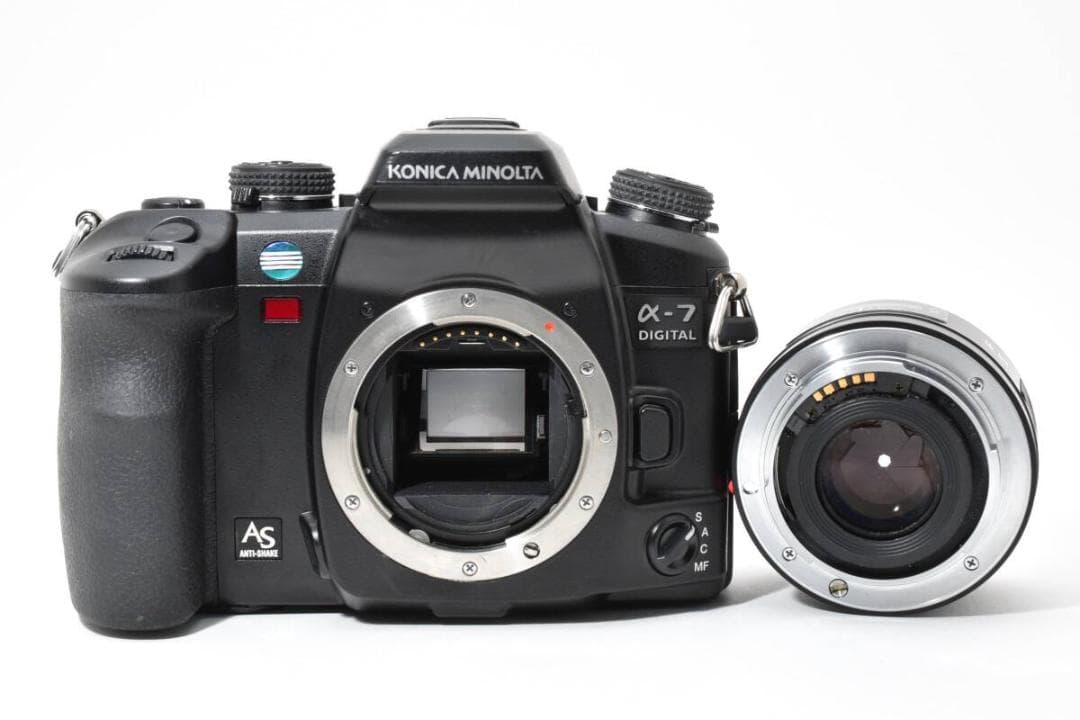 MINOLTA α-7 DIGITAL ボディ AF 50mm F1.7 NEW