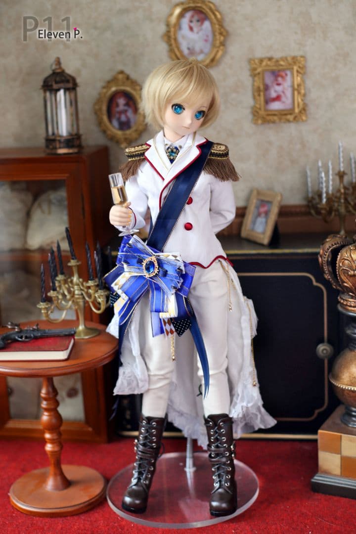 U65 BJD 1/3 ドール 衣装 薔薇騎士 古典洋服 6セット ハンドメイド