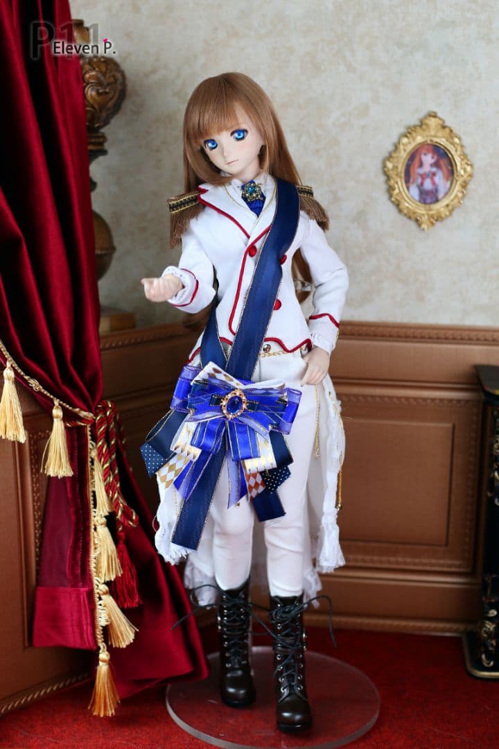U65 BJD 1/3 ドール 衣装 薔薇騎士 古典洋服 6セット ハンドメイド