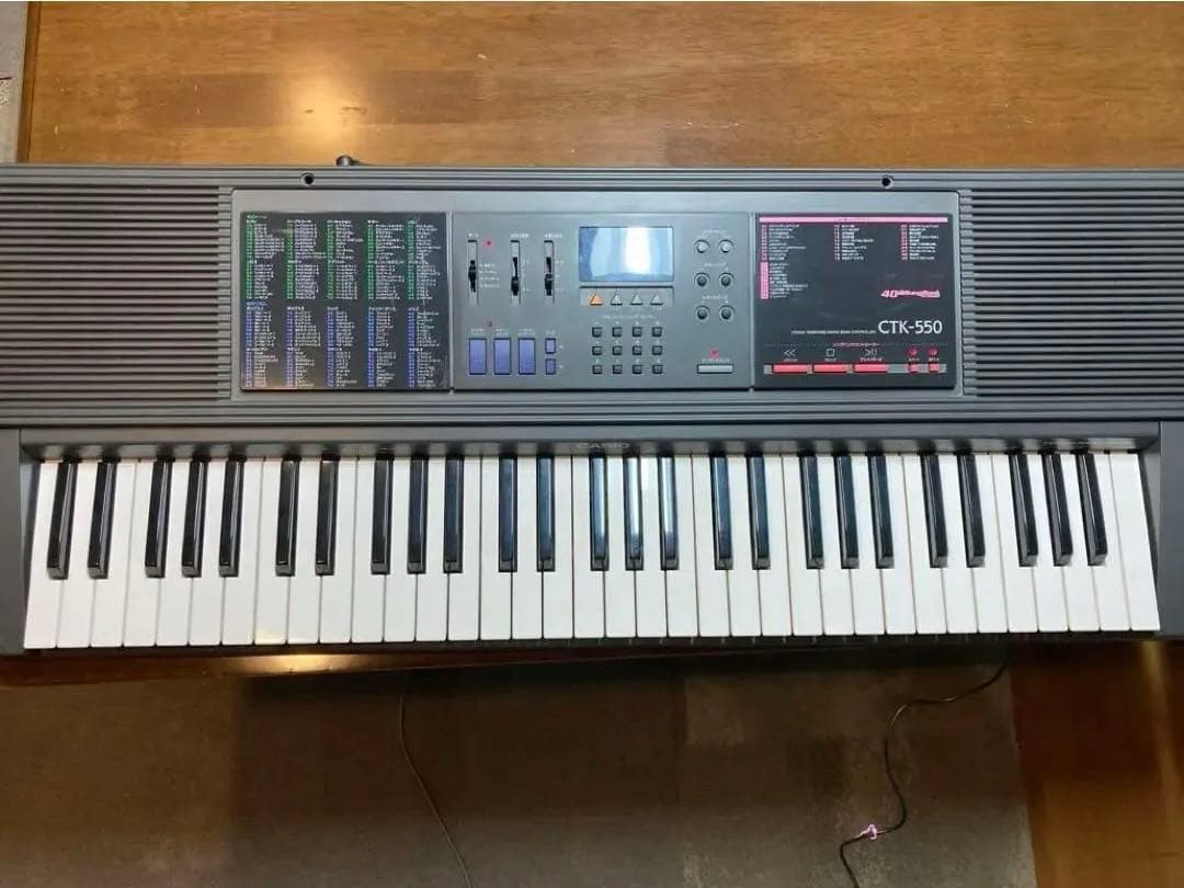 CASIO CTK-550 キーボード