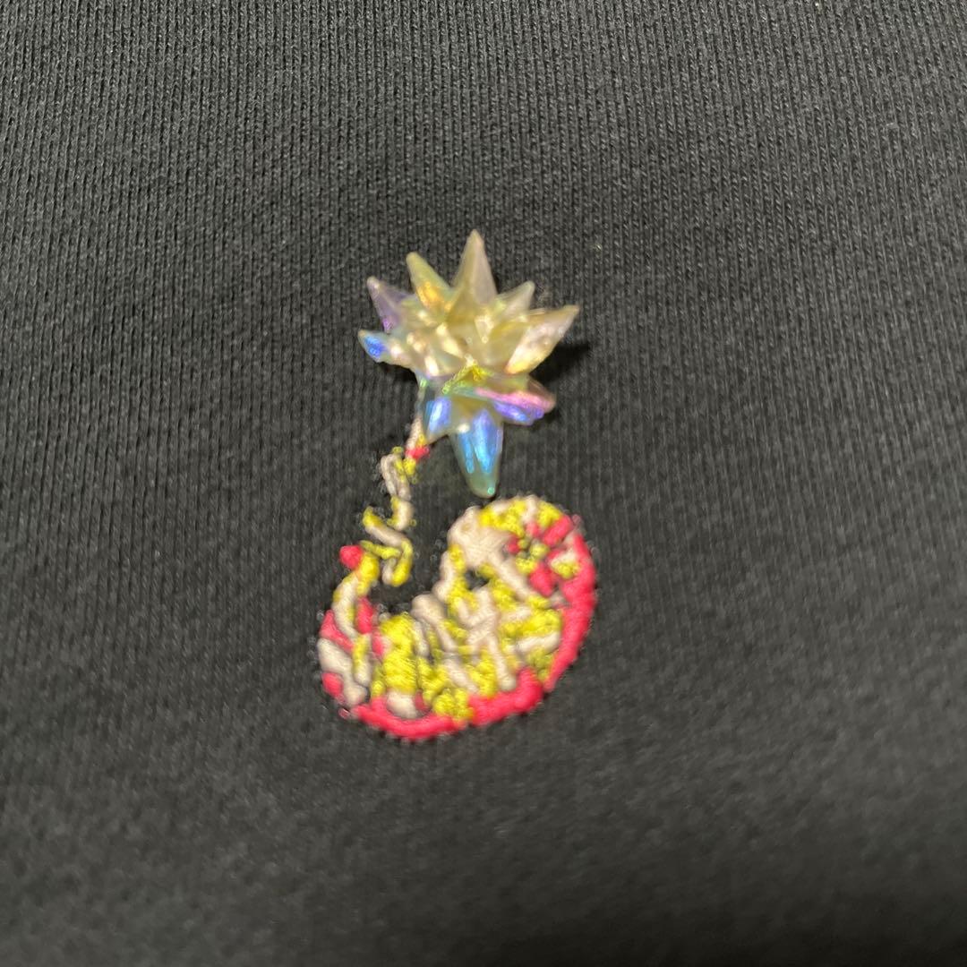 【大幅値下げ！美品】 米津玄師　宝石パーカー　黒　変身　ライブツアー2022