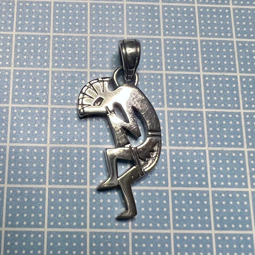 SAAD シルバー925 ココペリデザイン ペンダントトップ