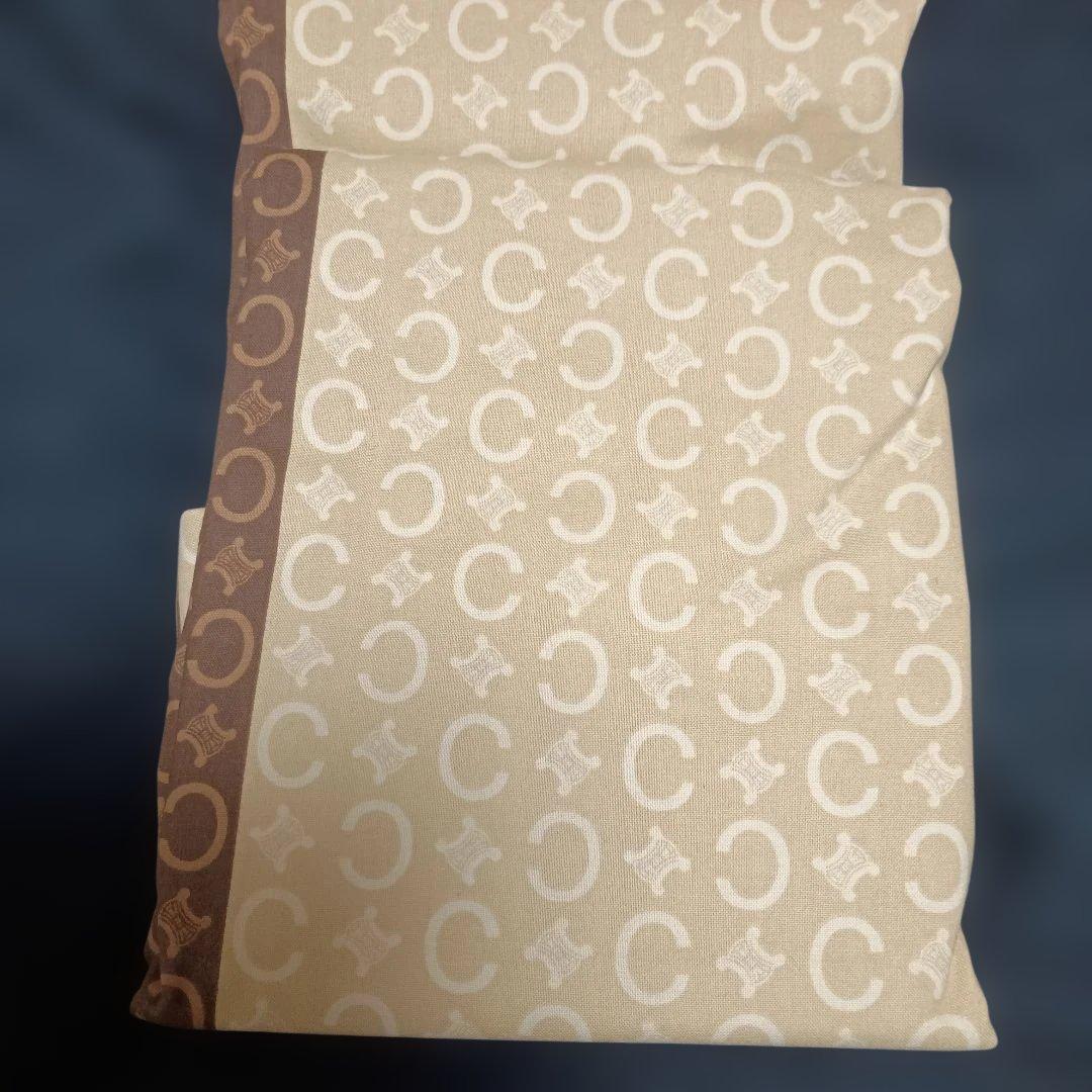 新品・未使用・箱付き★CELINE　セリーヌ★ロゴ入りフラットシーツ2枚セット