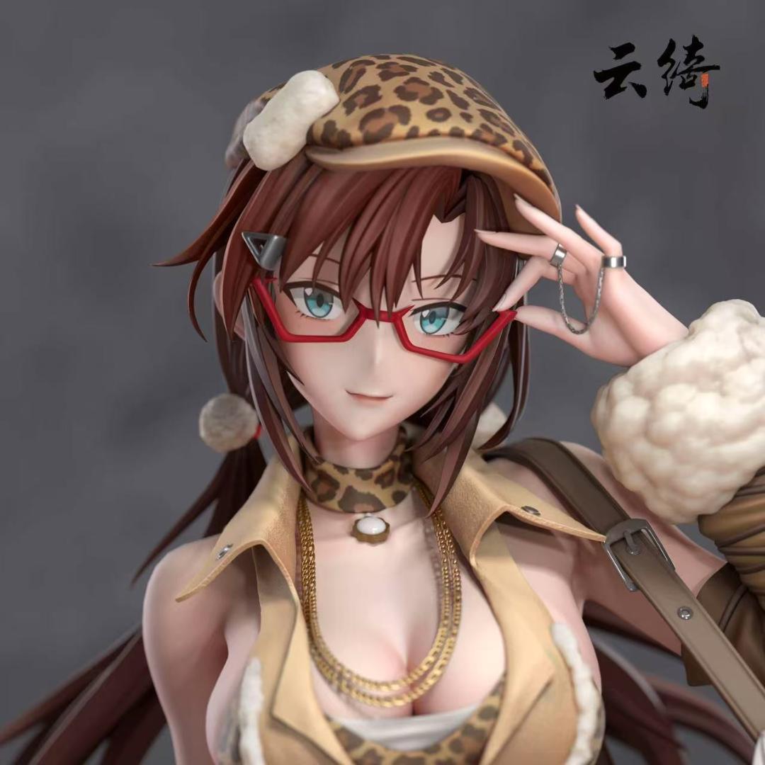 エヴァ　真希波マリ　1/6　ガレージキット　塗装済完成品　フィギュア