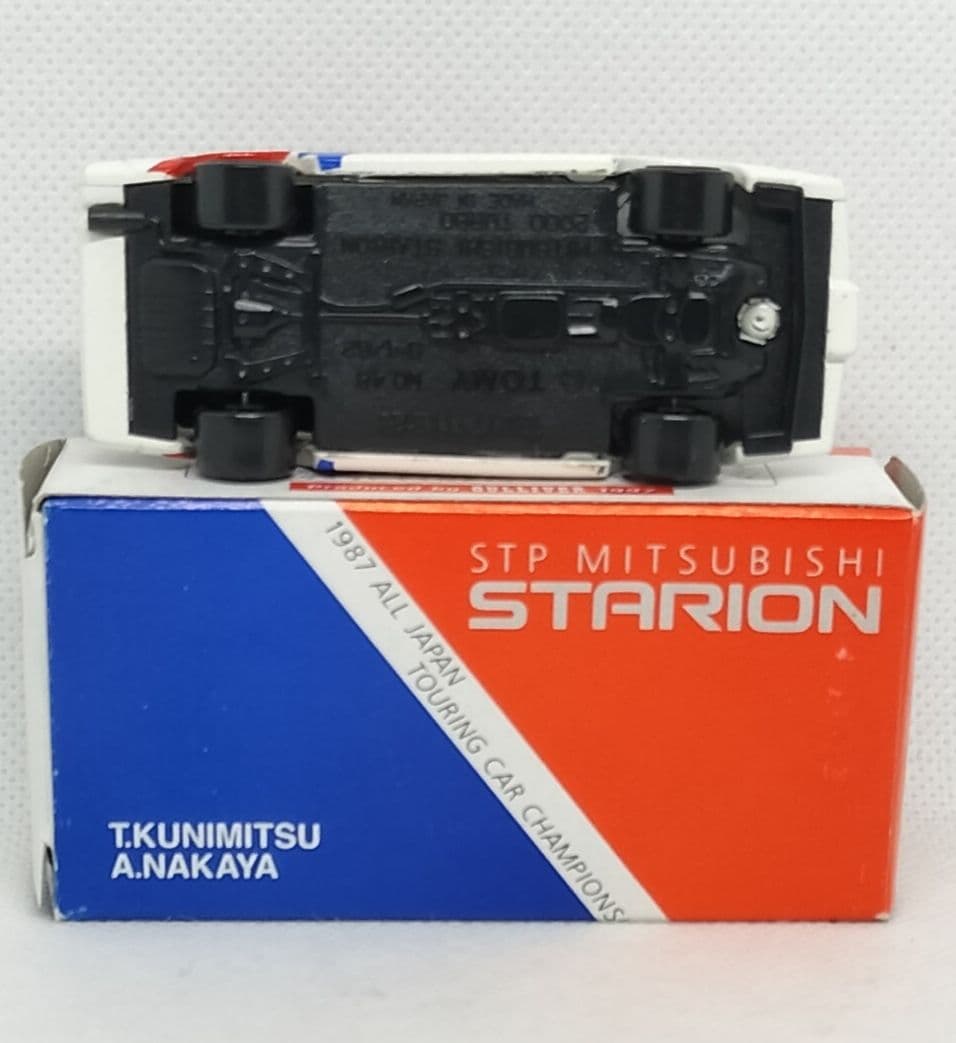 《黒箱トミカ48-4-特》三菱スタリオン【ガリバー特注】未使用美品シール貼付