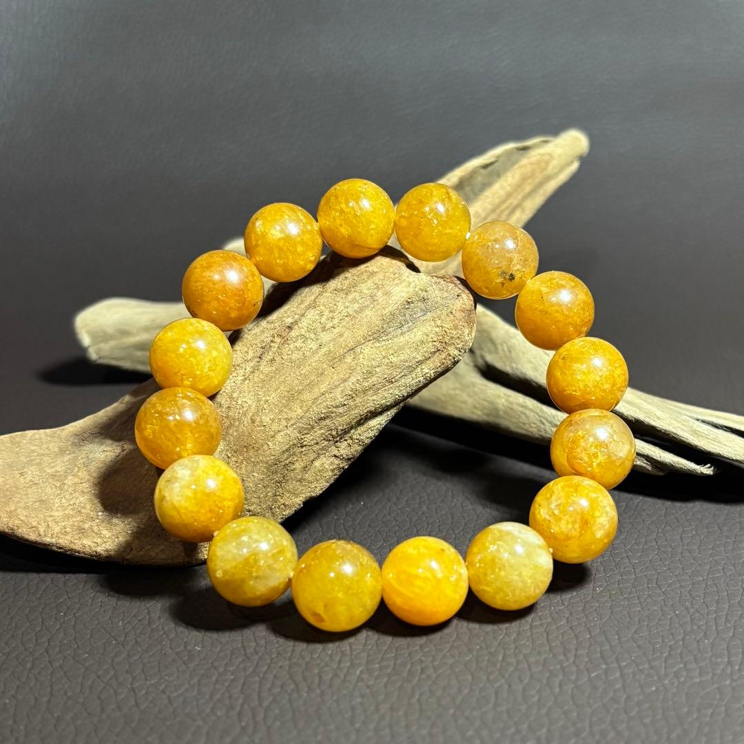 Ｈ＆Ｅ社　ヒマラヤ・ゴールド・アゼツライトブレスレット