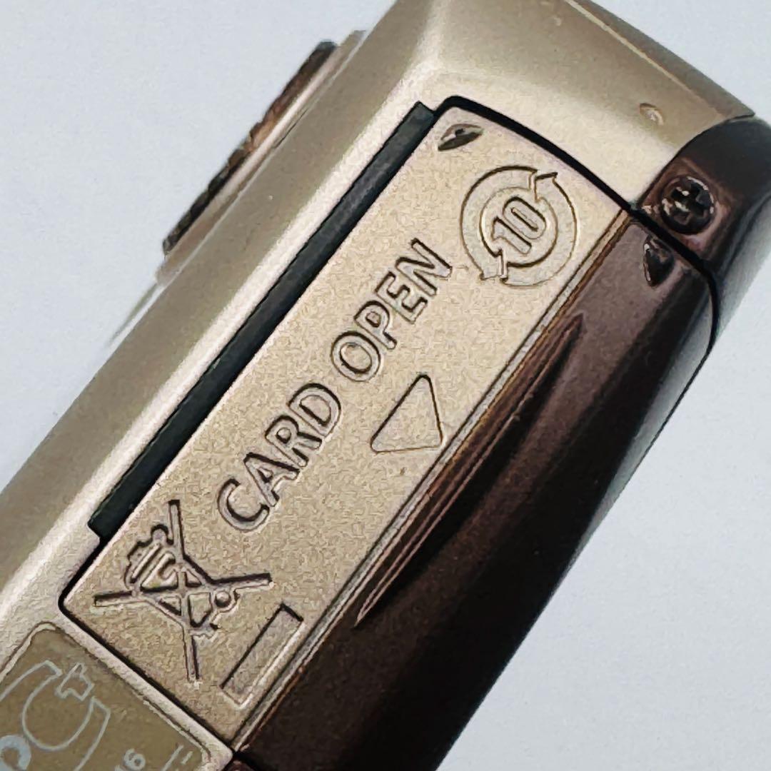 【美品】Canon IXY 50S ブラウン オールドコンデジ 動作確認済