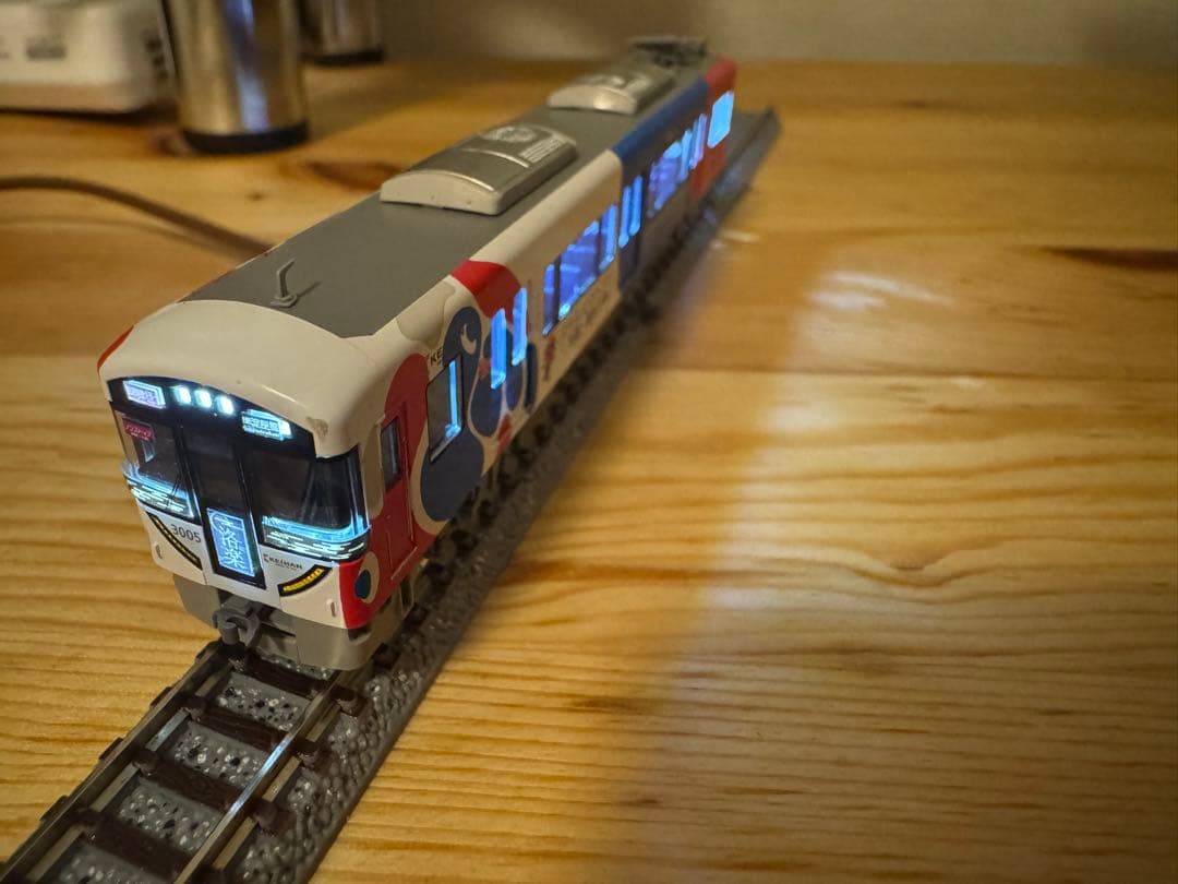 [室内灯付]グリーンマックス　京阪3000系（万博ラッピング) 8両編成セット