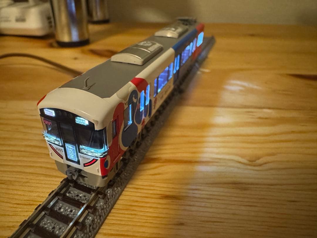 [室内灯付]グリーンマックス　京阪3000系（万博ラッピング) 8両編成セット