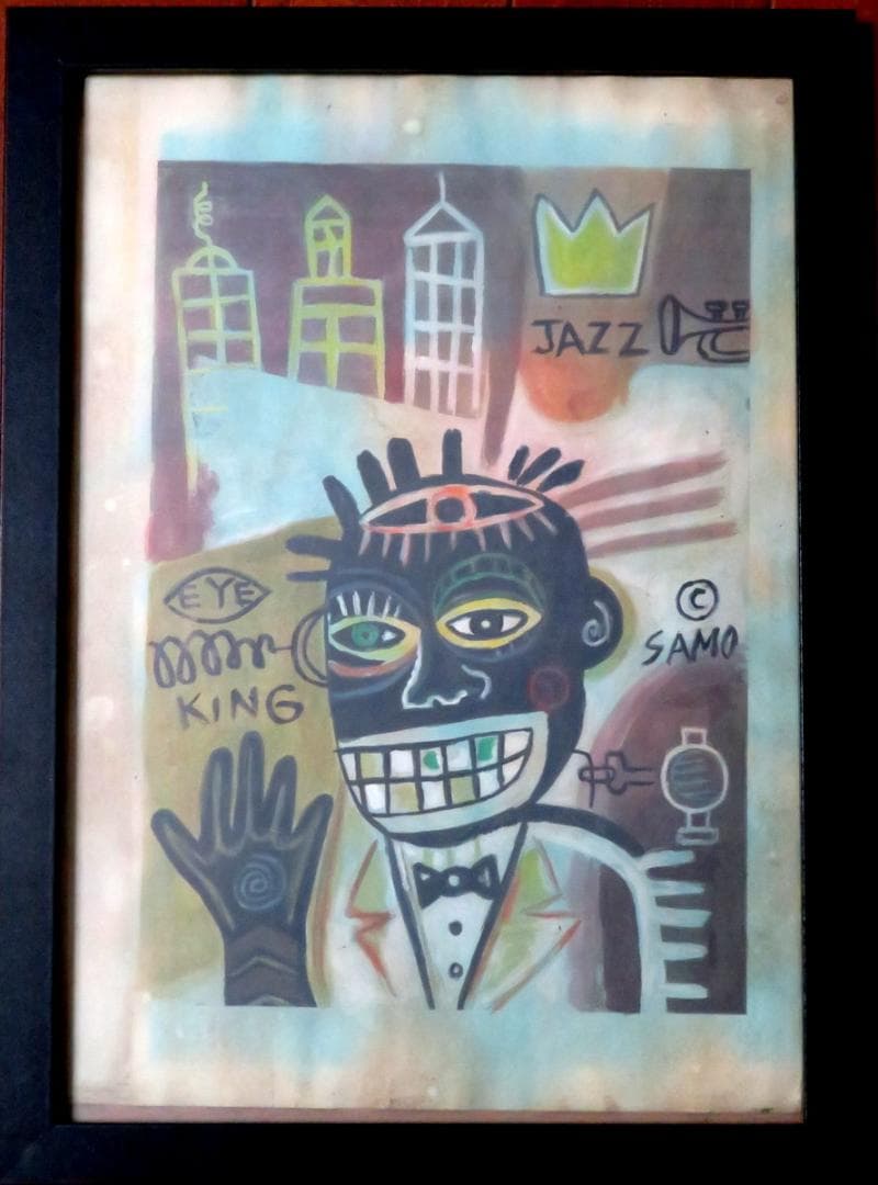 ジャン ミシェル バスキア 1986年 COA付属 ミクストメディア