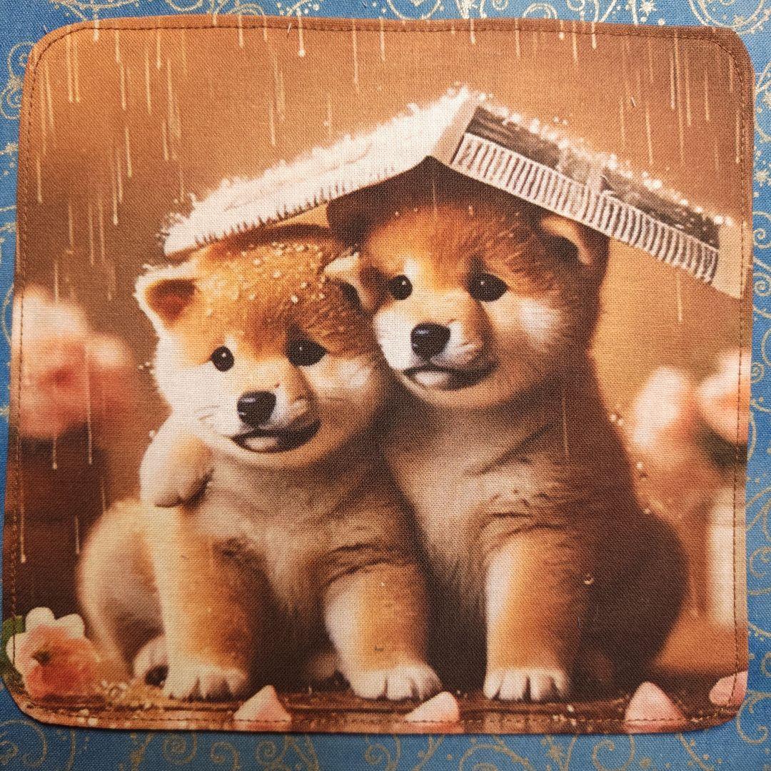 クロム　ハンカチ　ネコちゃん　柴犬さん柄　18枚