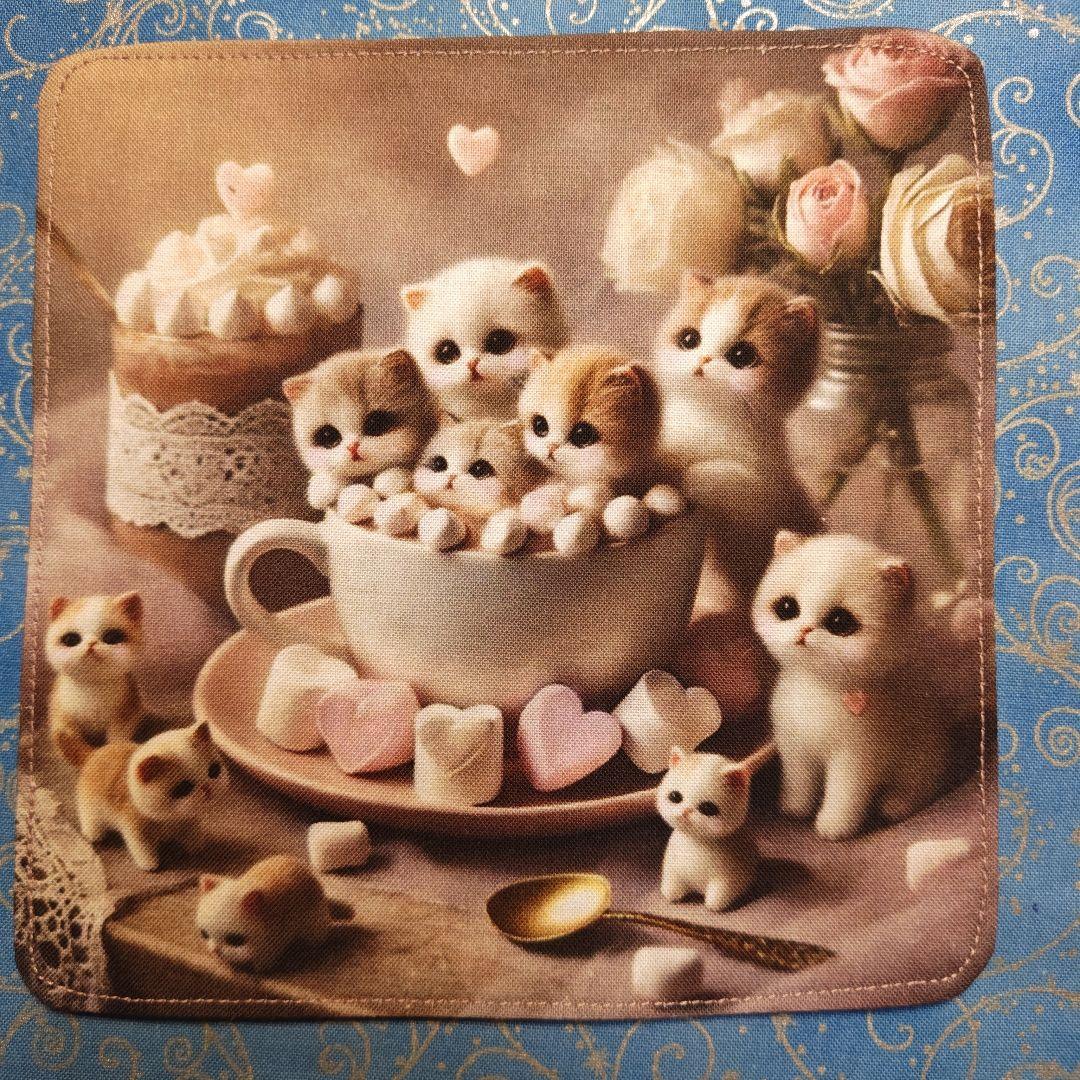 クロム　ハンカチ　ネコちゃん　柴犬さん柄　18枚