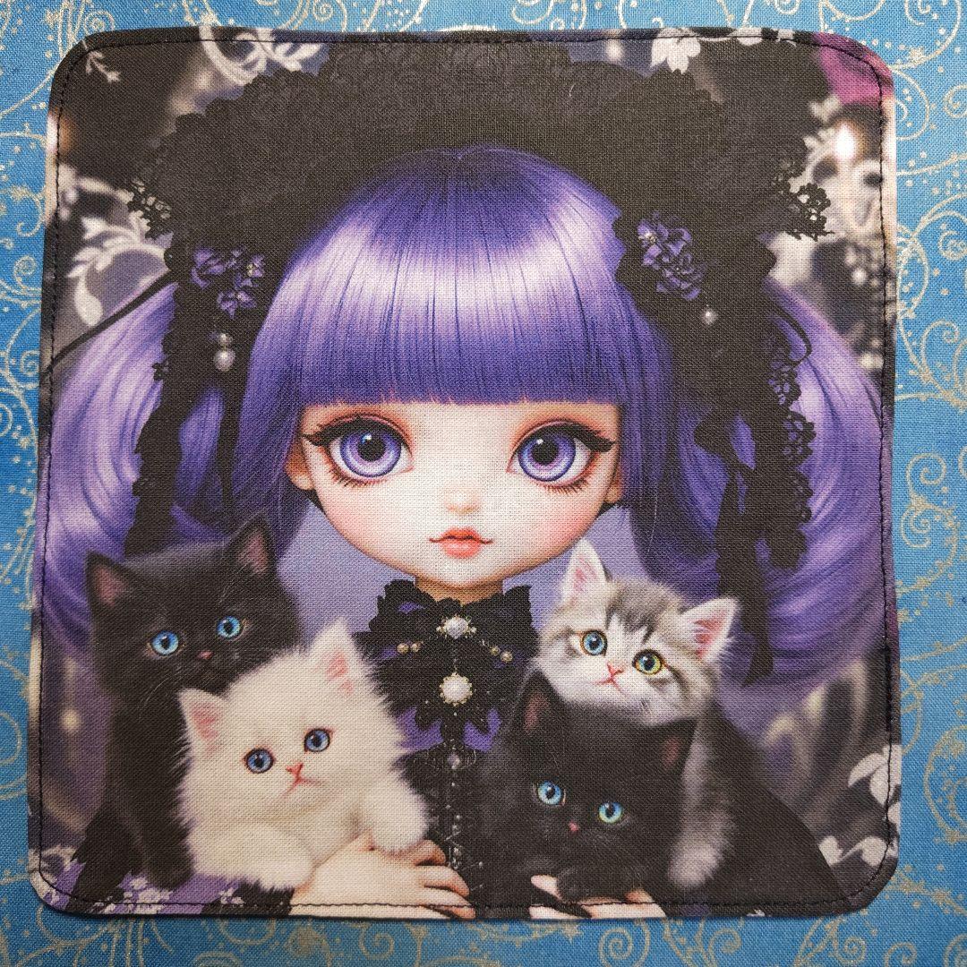 クロム　ハンカチ　ネコちゃん　柴犬さん柄　18枚