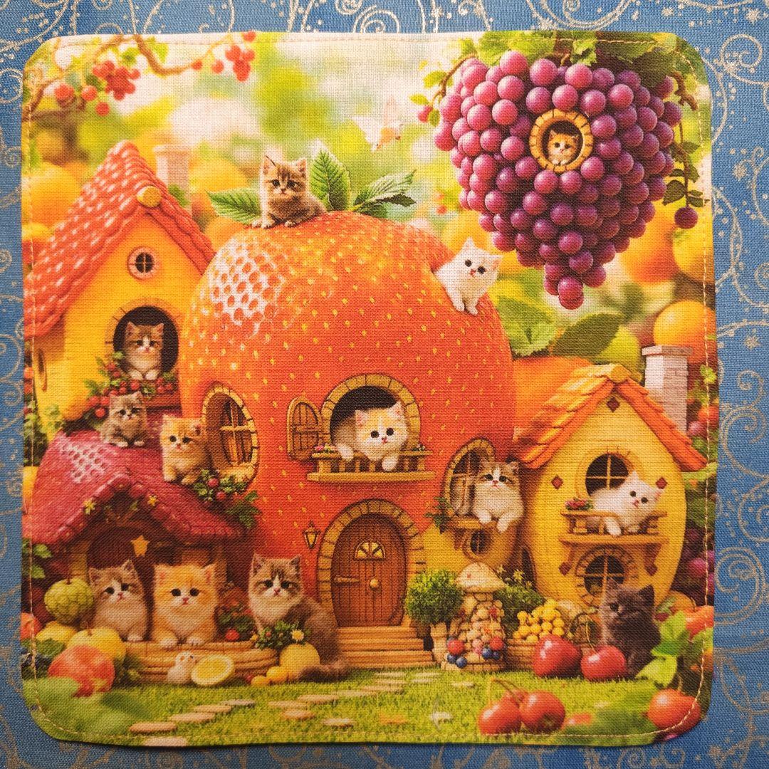 クロム　ハンカチ　ネコちゃん　柴犬さん柄　18枚